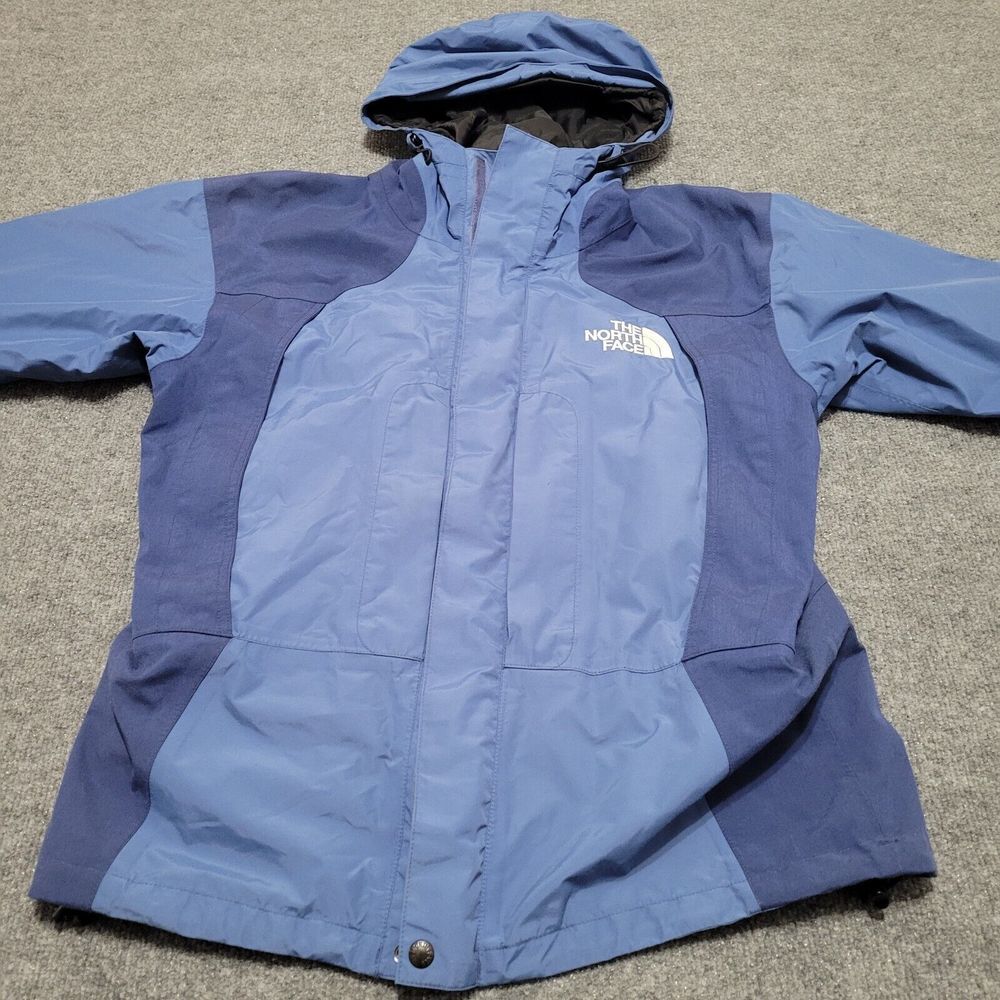 Vintage The North Face Ski Jacket Men M Mountain Light GORE-TEX Hooded Y2K Blue